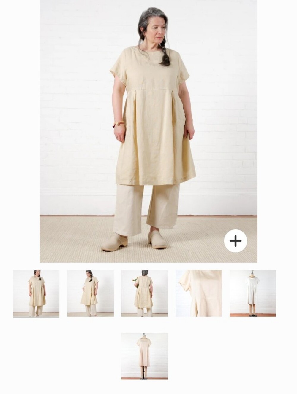 Artemesia Made In USA 100% JOSIE Linen Dress Or Tunic